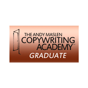 Andy Maslen Copywriting Academy Graduate logo